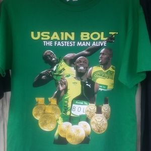 SOLD New Usain Bolt Tshirt